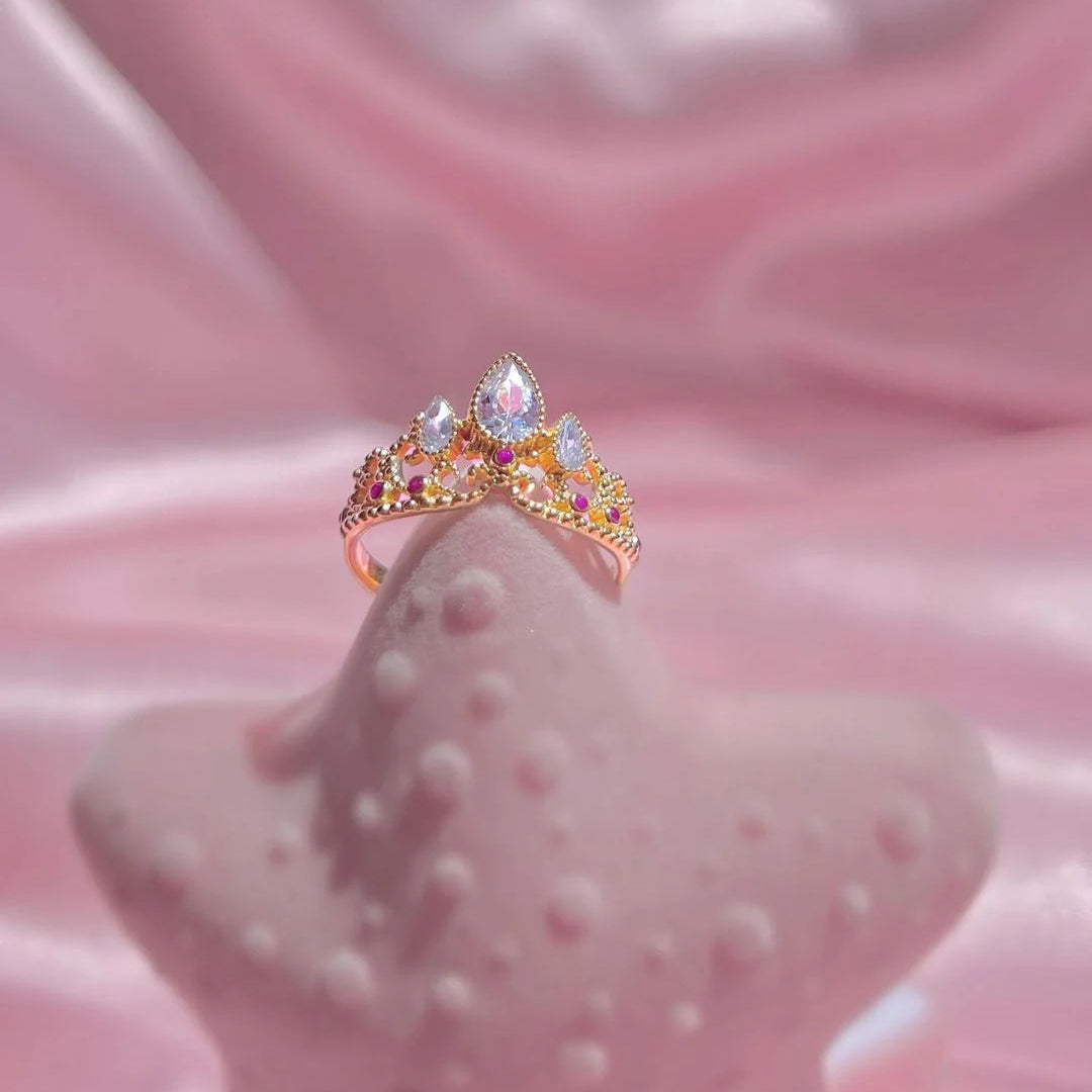 Rapunzel Crown Ring