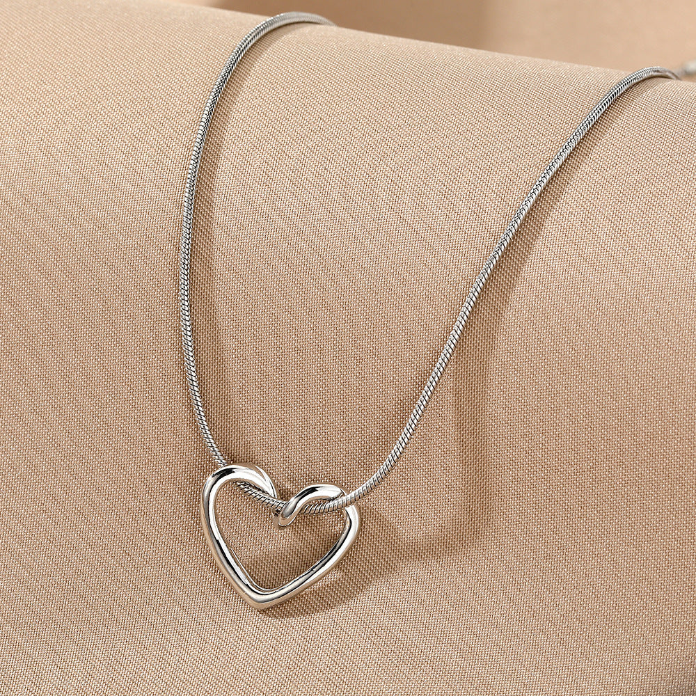 Open Heart Necklace