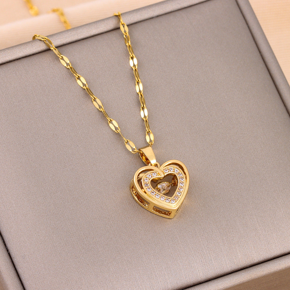 Eternal Heart Locket Necklace